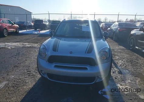 2014 Mini Countryman Cooper S z USA, uszkodzony, nr VIN WMWZC5C56EWP35294